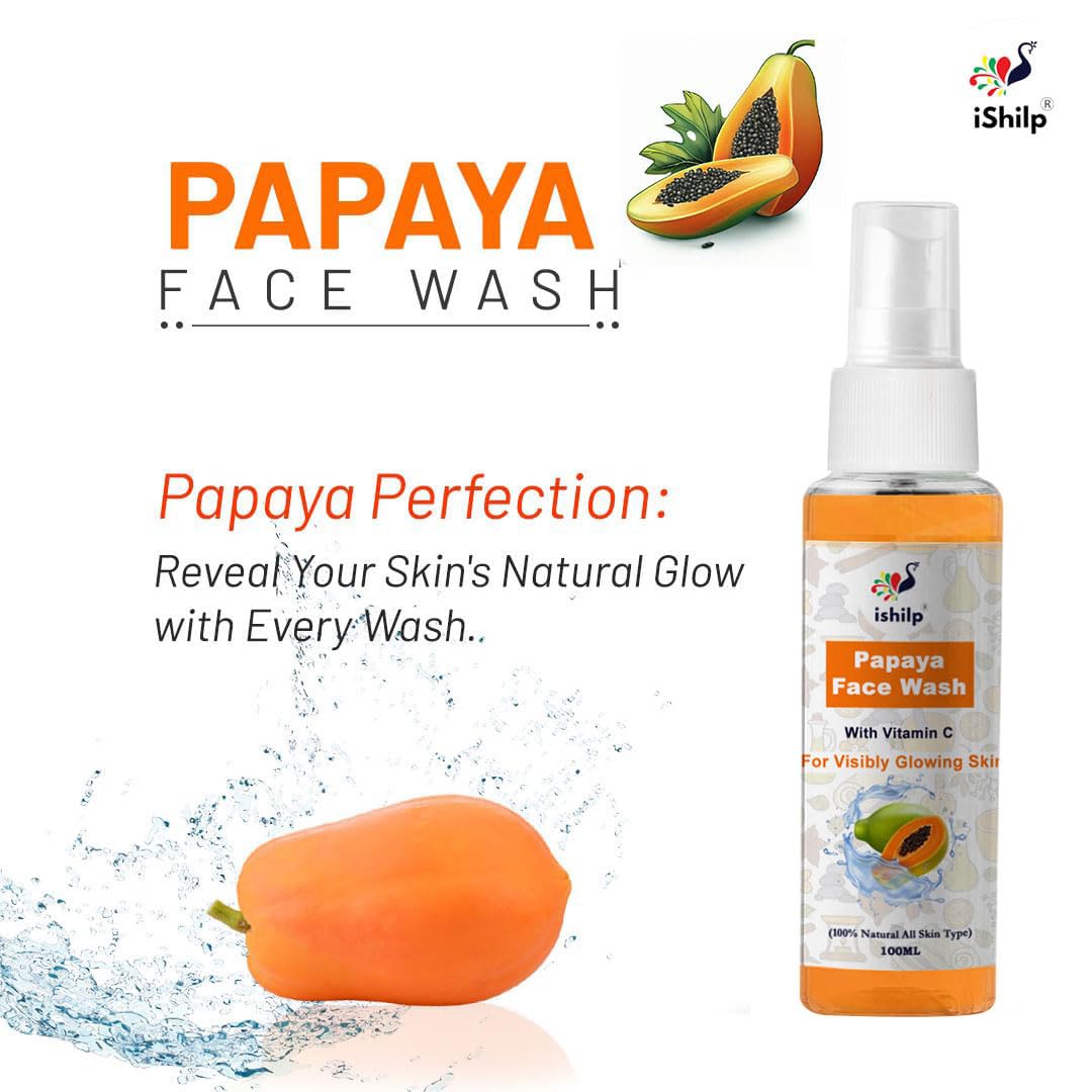 Papaya Face Wash with Vitamin C